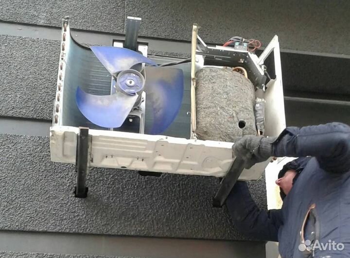 Чистка сплит систем Заправка Установка