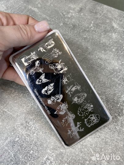 Пластины для стемпинга свэнки