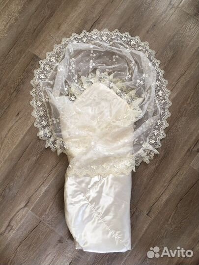 Кружевной конверт на выписку