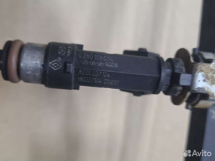 Топливная форсунка Renault Symbol Logan