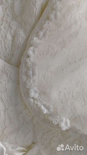 Кружевной конверт-плед Для выписки