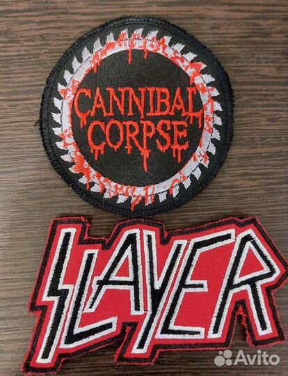 Нашивка slayer cannibal corse