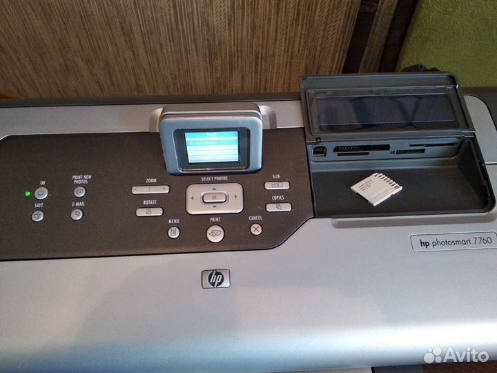 Цветной струйный принтер hp photosmart 7760