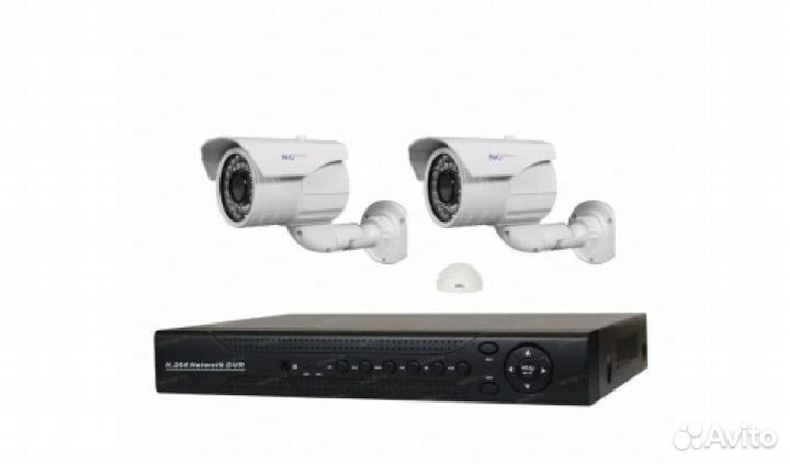 Комплект видеонаблюдения AHD 1.0Mpx