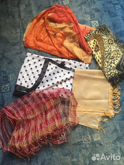 Платки палантины парео