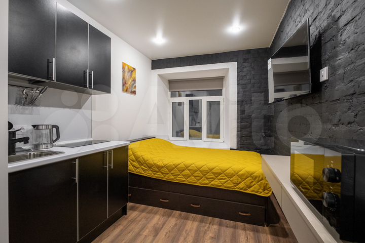 Квартира-студия, 13,8 м², 1/6 эт.