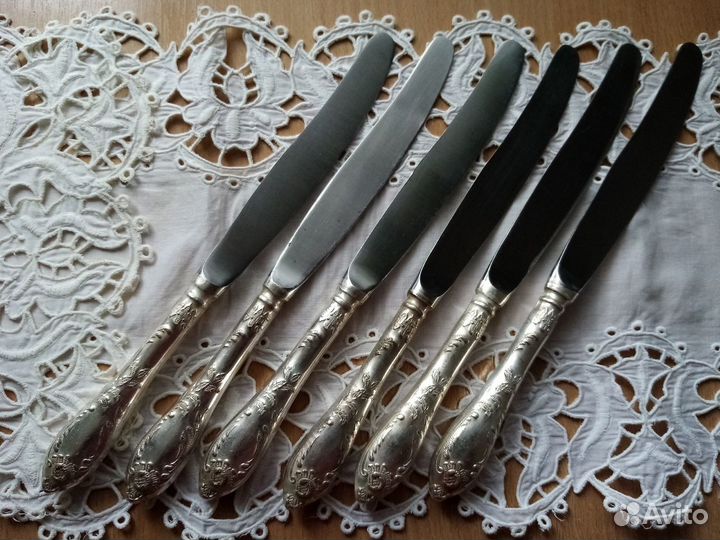 Мельхиоровые ложки, вилки СССР