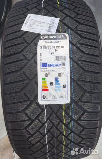Continental ContiVikingContact 7 315/35 R22 и 275/40 R22