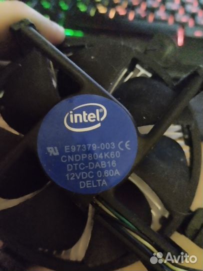 Кулер для видеокарты intel