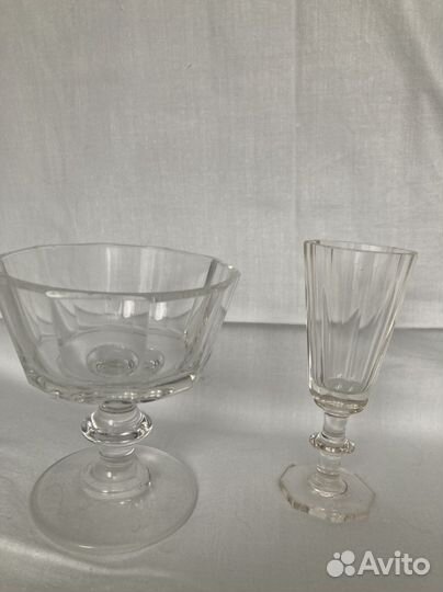 Вазочка/конфетница и лафитник