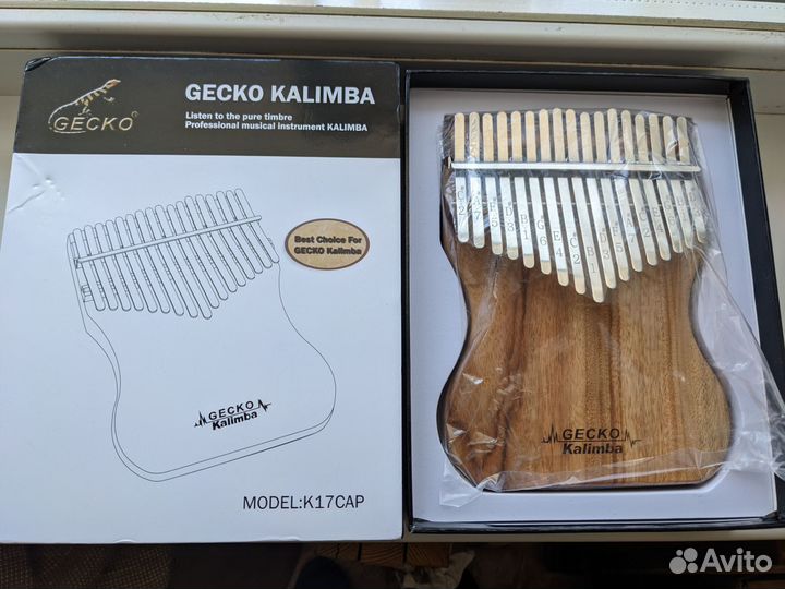 Калимба Gecko K17cap