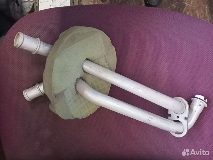 Трубки Радиатора печки рено дастер