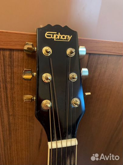 Гитара Euphony EC-100-BK (металлические струны)