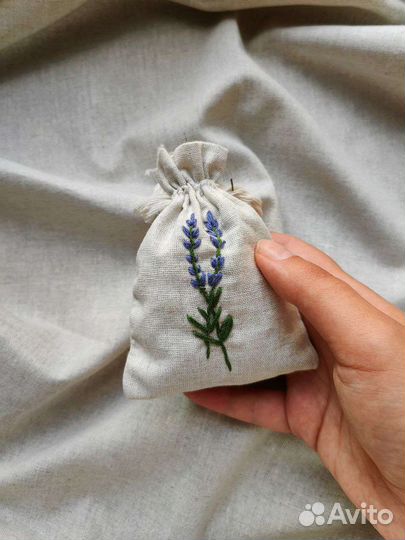 Саше с лавандой подушечки