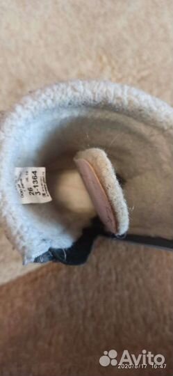 Зимние валеночки для девочки