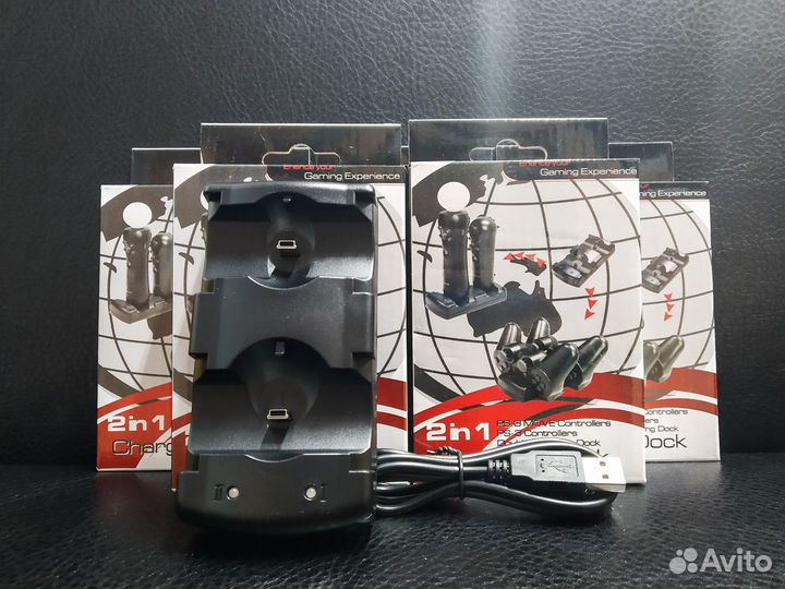 Универсальная зарядная станция для PS3 аксессуаров