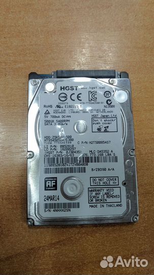 Жесткий диск 2.5