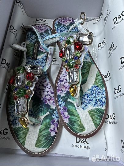 Dolce gabbana босоножки 40