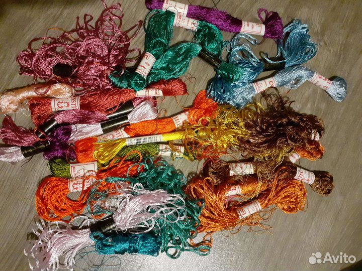 Нитки мулине