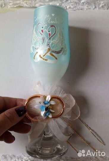 Свадебные бокалы 