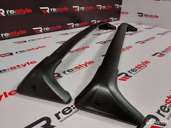 Рейлинги поперечные Lexus LX570 с16г Черные