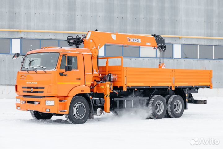 КАМАЗ 65115 с КМУ, 2024