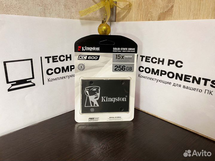 SSD накопитель Kingston KC600 256/512/1024GB