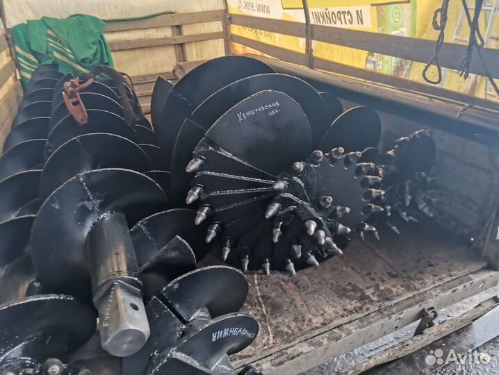 Шнек скальный на 200