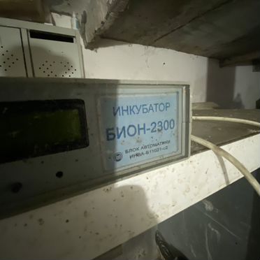 Инкубатор на 500 яиц иф.672