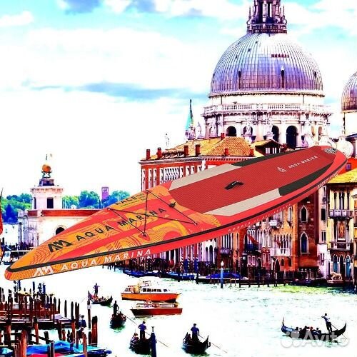 SUP-доска надувная aqua marina race 12'6' S22