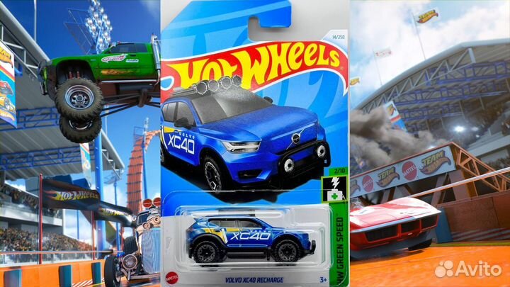 Hot Wheels Volvo XC40 Recharge HW Green Speed 2/10