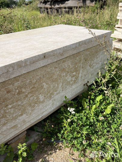 Травертин плитка для фасада натуральный камень