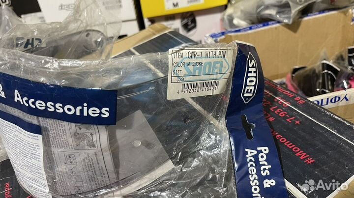 Визор shoei cwr-1 pinlock притемненый/прозрачный