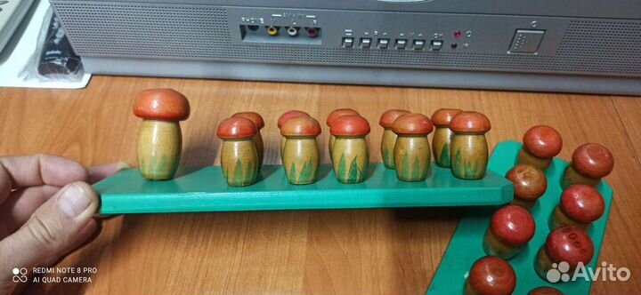 Набор грибки-учись считать