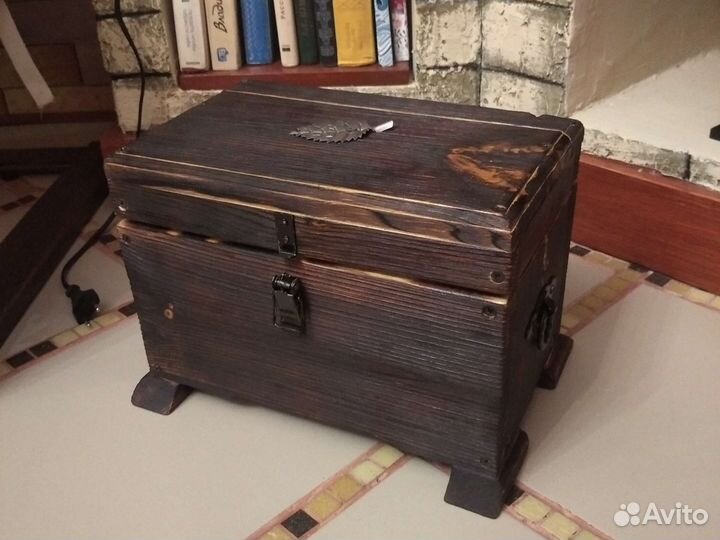 Сундучок деревянный для секретиков