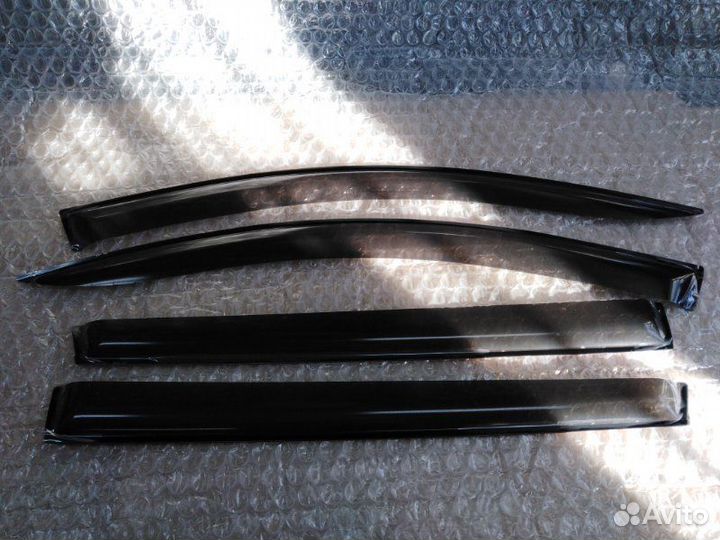 Дефлекторы окон Hyundai Santa Fe 2018 - Н.в