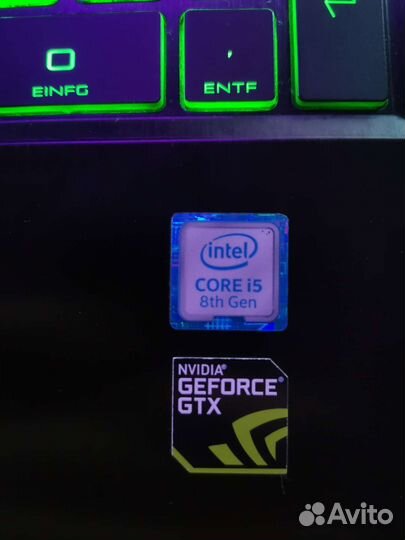 HP Pavilion Gaming 15 GTX 1050Ti i5-8300h SSD+HDD