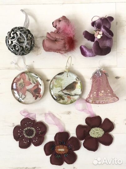 Новогодние игрушки на елку