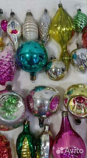 Елочные игрушки СССР