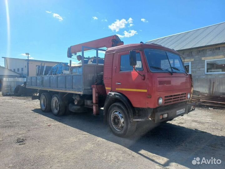 КамАЗ 5320 с КМУ, 1989