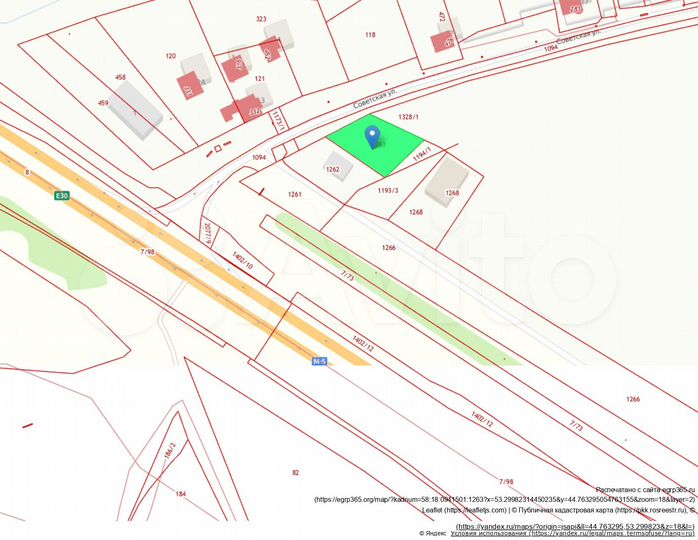 Участок 11 сот. (ИЖС)