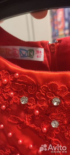 Платье для девочки 98 104