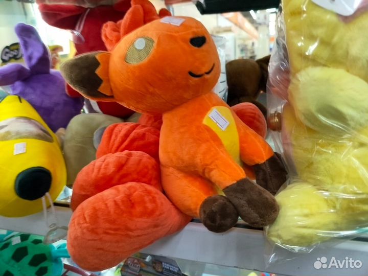 Покемон вульфпикс мягкая игрушка