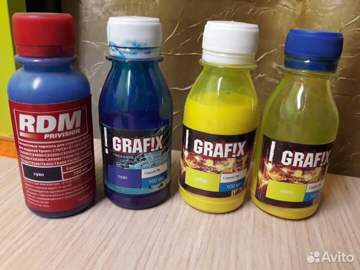 Чернила для принтера epson
