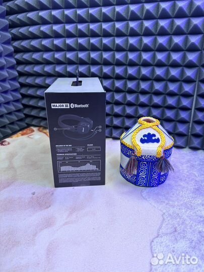 Наушники Marshall major 3 bluetooth (черный)