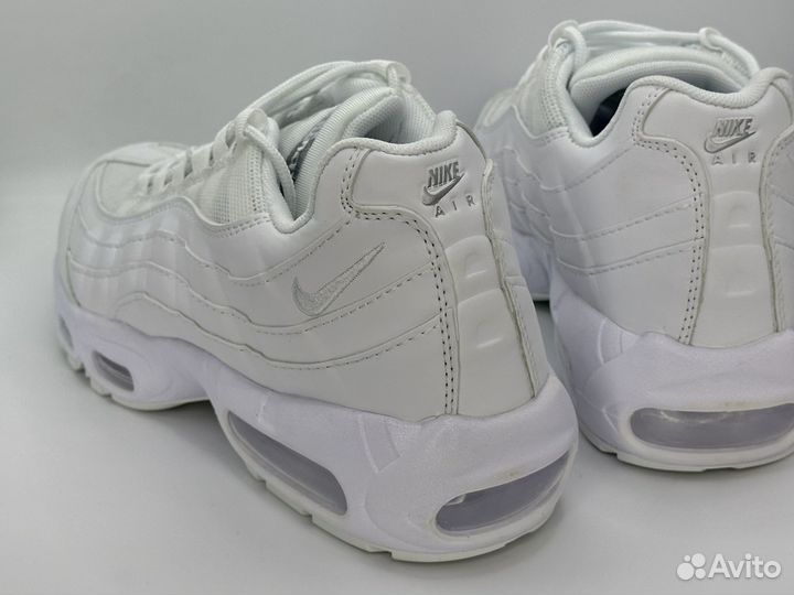 Кроссовки Nike Air Max 95 All White Белые