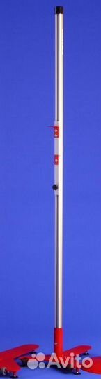 Стойка для прыжков в высоту школьная Polanik алюминиевая, Т-образная база 929-STW-03/T