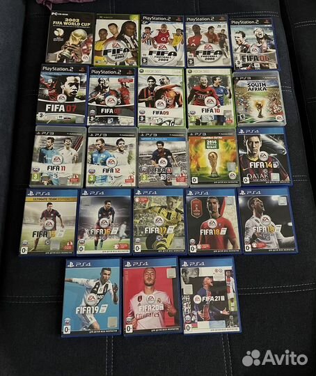 Коллекция игр FIFA 2002-2021