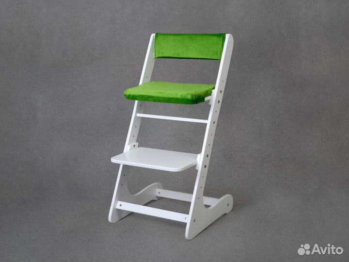 Белый растущий стул