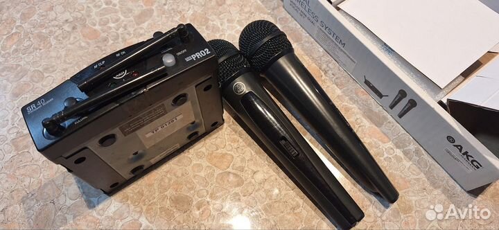 Радиомикрофоны AKG WMS40 mini2 vocal SET
